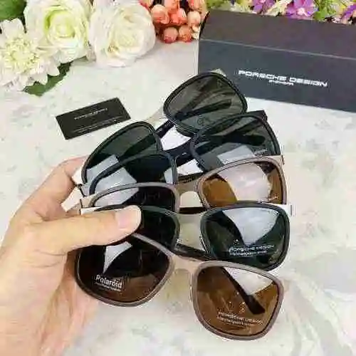2250 Porsche Sunglasses Gafas de sol polarizadas Porsche para hombre El material de montura ultralig