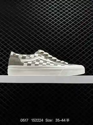 Vans Vans Estilo oficial 36 Tablero de ajedrez Abanico llamativo Zapato para hombre Zapato para muje