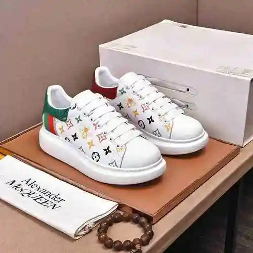 1190280 McQueen Pareja Casual Zapatitos Blancos 35-44