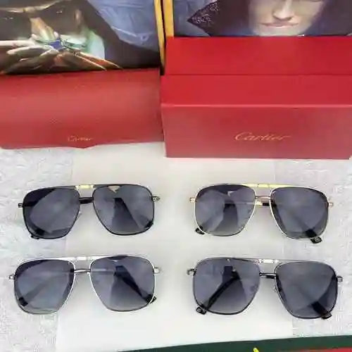 1890 Gafas Cartier [Cartie * Cartier] nuevos polarizadores para hombre enviados polarizadores HD Pol