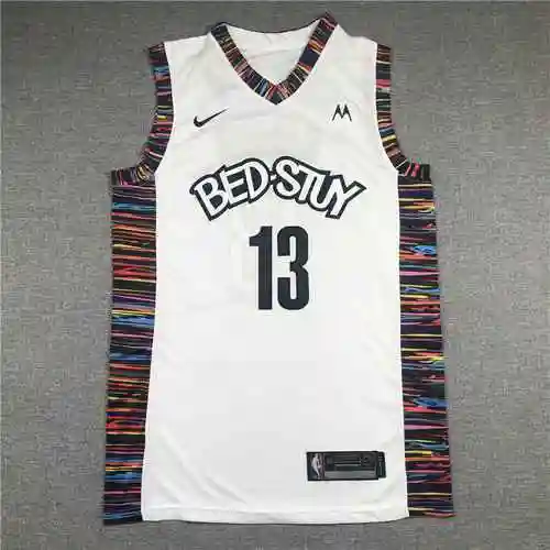 Nets 13 Harden White 20 Temporada Edición Ciudad