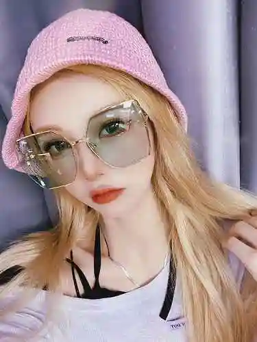 2790 Gafas Gucci Nuevo Gucc * Gujia GG0817 Edición grande Tamaño: 65 piezas, 17-140 cejas, pies elás