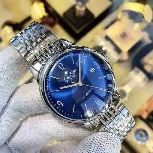 Glashütte Original blanco 500 oro 520 acero+20