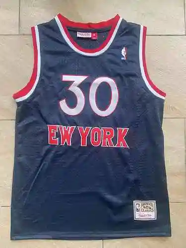 Knicks 30 Julius Randall Retro Azul oscuro
