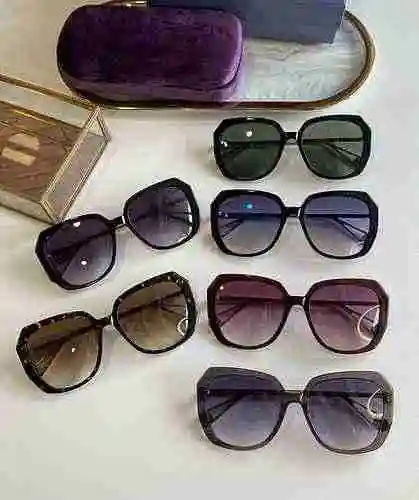 2520 Gafas Gucci GUCCI Nuevo producto Placa de diseño cuadrado con montura grande Modelo 0916s Tamañ