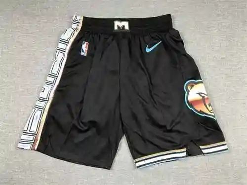 23 Grizzly City Pantalones De Baloncesto Negro