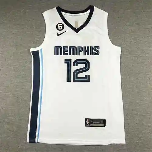 Grizzlies 12 Morant 23 Temporada Blanco