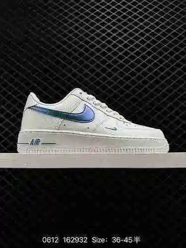 6 Nike Air Force Low Air Force One zapatilla casual de caña baja. El rendimiento de amortiguación su