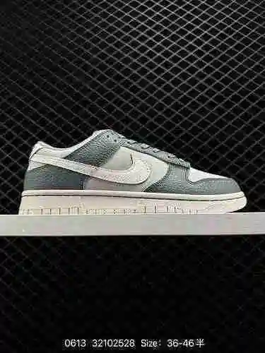 4 True Nike SB Dunk Low Pro" Orange Label White" Dunk Dunk Series Zapatos deportivos de co