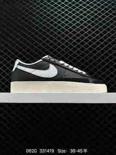 95 Nike Blazer 77 Low Jumbo Trailblazer Low Top Versátil Casual Deportes Baloncesto Cricket Zapato D