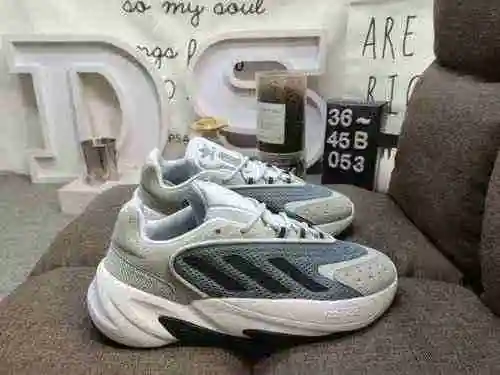 053D # Auténtico Adidas/Ozelia adiPENE Water Pipe 2.0 Zapatos deportivos retro de cuero para papá Fu