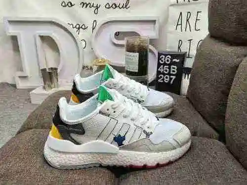297D nivel de empresa Adidas Nite Jogger 2019 Boost color tierra código de barras Respaldo de Jackso