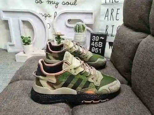 951D nivel de empresa Adidas Nite Jogger 2019 Boost color tierra código de barras respaldo de Jackso