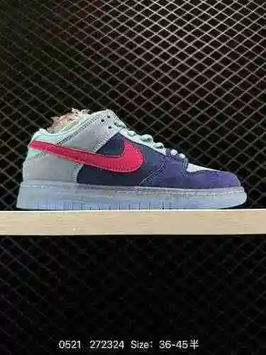 2 Run The Jewels x NK Dunk SB Low Rap Band Co marca Blue Fur Monster Número de producto: DO944-4 Exc