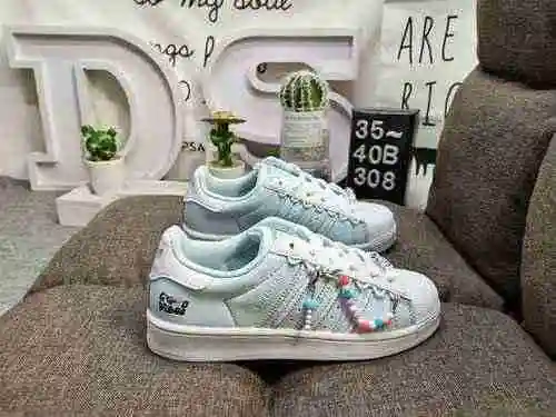 308DAdidas Clover Originals Superstar Shell Head Classic Versatile Casual Sports Zapatos de tabla Ad