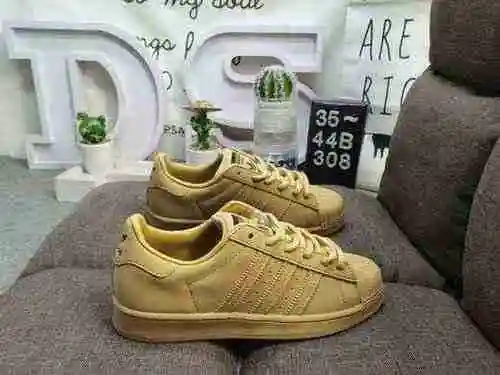 308DAdidas Clover Originals Superstar Shell Head Classic Versatile Casual Sports Zapatos de tabla Ad