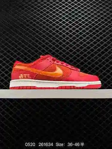 7 Nk Dunk Low" ATL" Los zapatos deportivos y casuales de corte bajo Atlanta SB están hecho