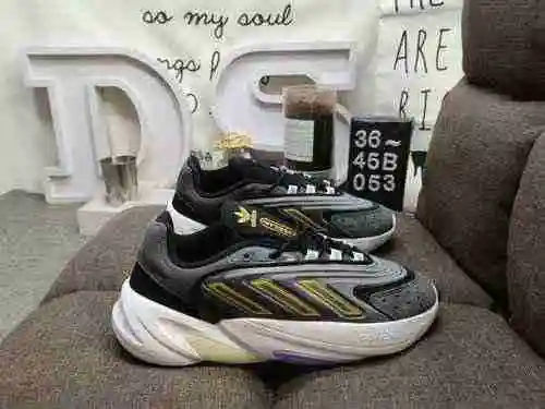 053D # Auténtico Adidas/Ozelia adiPENE Water Pipe 2.0 Zapatos deportivos retro de cuero para papá Fu