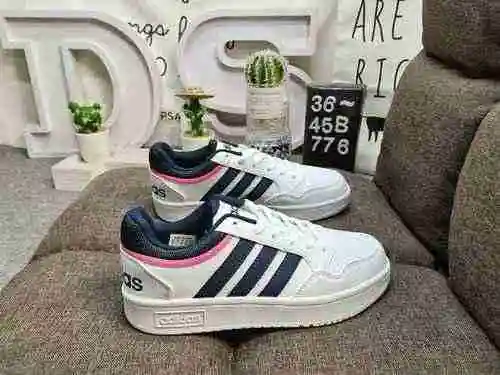 776D/Adidas ☘️ Zapatos para hombre y mujer Zapatos para parejas NEO zapatos blancos pequeños Yiyang 