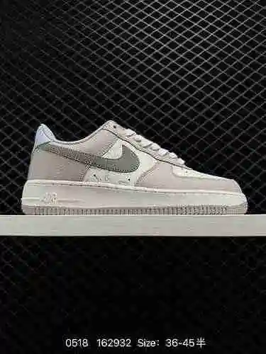 6 Nike Air Force Low Air Force One zapatilla casual de caña baja. El rendimiento de amortiguación su