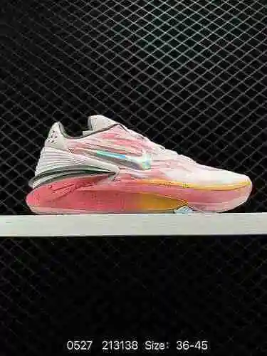 9 NK Air Zoom GT CUT Nuevas prácticas zapatillas de baloncesto para hombre a juego de colores en el 