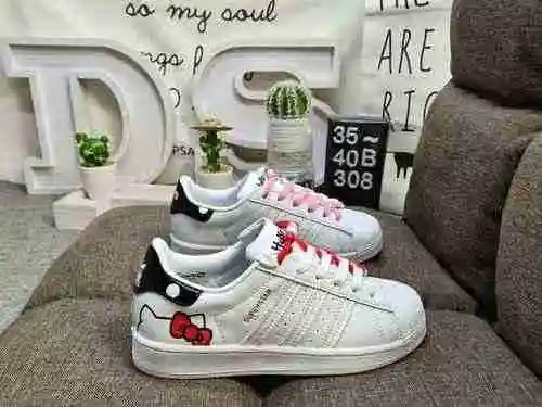 308DAdidas Clover Originals Superstar Shell Head Classic Versatile Casual Sports Zapatos de tabla Ad