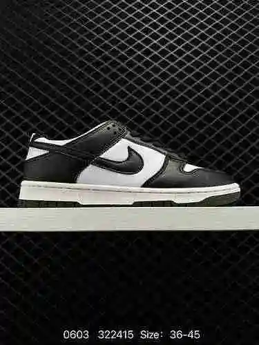 El 75 NIKE DUNK SB Low Panda Colorway Nike Dunk Low está confeccionado a partir de un fondo azul, co