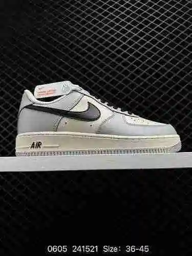 5 Nk Fuerza Aérea&# x27; 7 Low "Soot" "New Ash Low Top Air Force One Zapatos de t