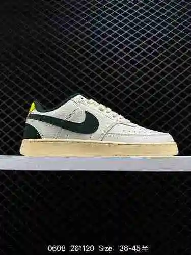 Nike/NIKE COURT VISION LOW Zapatillas casual transpirables de corte bajo. Pieza versátil: desde una 