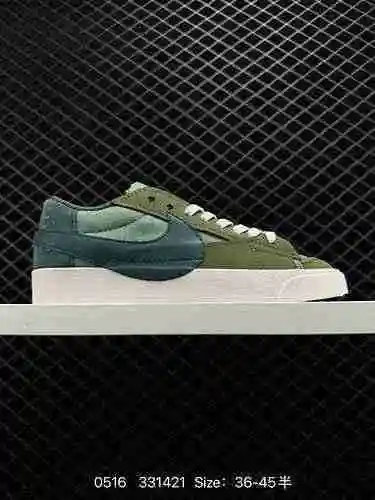 5 Nike Blazer Low&# x27; 77 Calzado deportivo Jumbo para hombres y mujeres: el zapato Gripper re