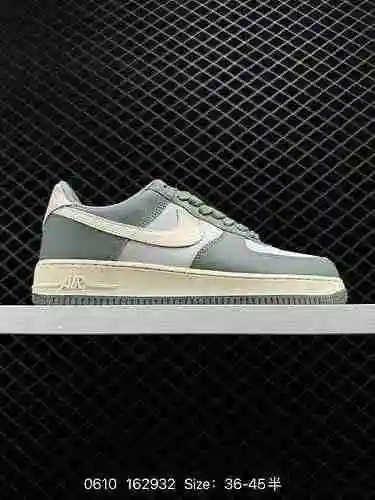 6 Nike Air Force Low Air Force One zapatilla casual de caña baja. El rendimiento de amortiguación su