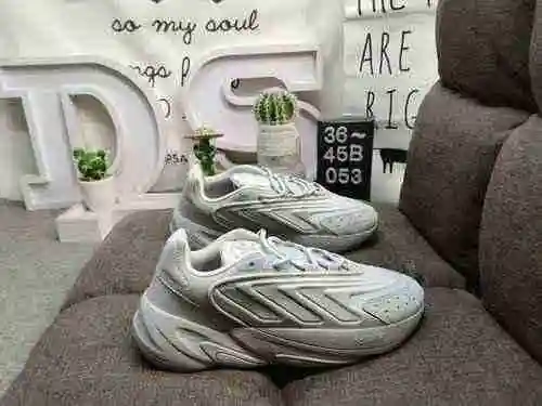 053D # Auténtico Adidas/Ozelia adiPENE Water Pipe 2.0 Zapatos deportivos retro de cuero para papá Fu