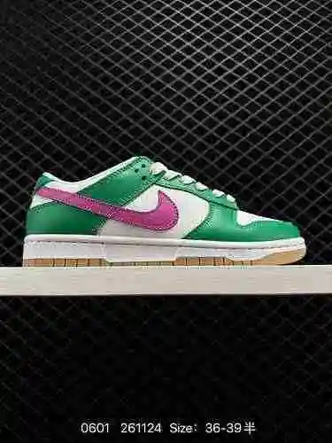 2 NK DUNK Low Purple Green FD9924-3 Relación costo-rendimiento King Extreme Compresión El espacio de