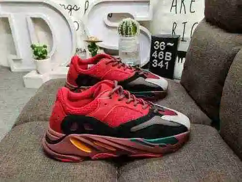 341DAdidas Yeezy Boost 700 BASF Hi Res Blue Kanye Coconut 700 Zapatillas para correr a juego en colo