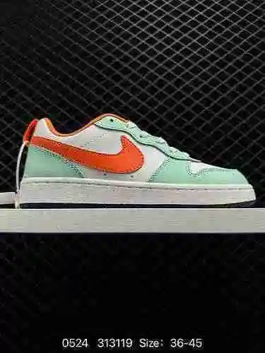 95 NK Court Borough Low 2 (GS) Zapatillas de deporte casuales, versátiles, transpirables y de corte 