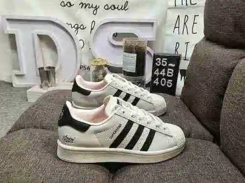 405DAdidas Clover Originals Superstar Shell Head Classic Versatile Casual Sports Zapatillas Adidas C