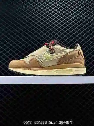 8 Travis Scott x Nike Air Max" Cactus Jack" Zapato deportivo para correr informal, versáti
