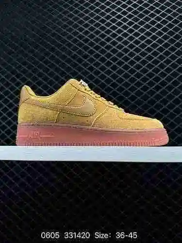 Nike Air Force '7 Low GSWheat Gum Air Force One Classic Low top Zapatos deportivos informales y vers