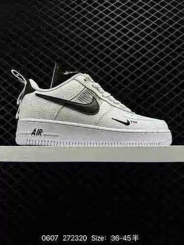Fuerza Aérea&# x27; 7 Low Air Force One Zapatos de tabla casuales Horma de zapato original Cartó