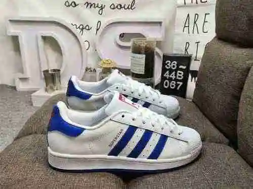 067DAdidas Clover Originals Superstar Shell Head Classic Versatile Casual Sports Zapatos de tabla Ad