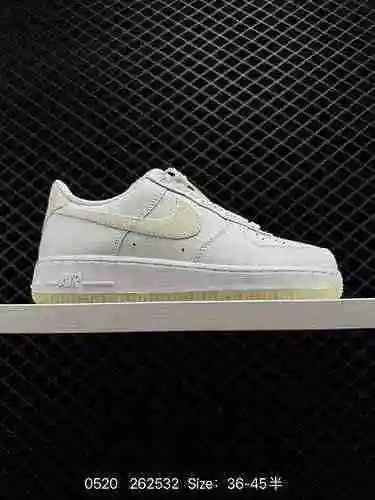 6 Nike Air Force Utility Blanco NEGRO Blanco Dorado Edge Air Force One Zapatos deportivos versátiles