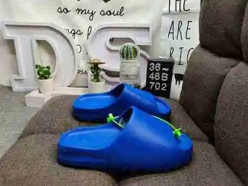 702D Pure Original Exclusivo para Kanye West x adidas yeezy slide YY Nuevas zapatillas de coco para 