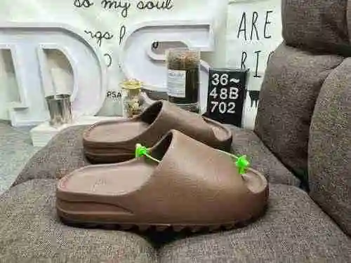 702D Pure Original Exclusivo para Kanye West x adidas yeezy slide YY Nuevas zapatillas de coco para 