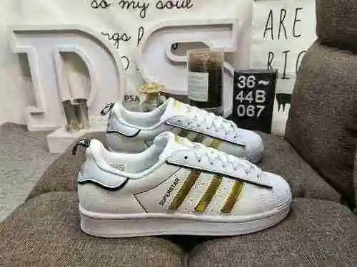 067DAdidas Clover Originals Superstar Shell Head Classic Versatile Casual Sports Zapatos Adidas Clov