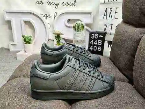 405DAdidas Clover Originals Superstar Shell Head Classic Versatile Casual Sports Zapatillas Adidas C