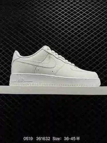 6 Nike Air Force Low Blanco puro Cerámica azul y blanca Cambio de temperatura Flor de camaleón Origi