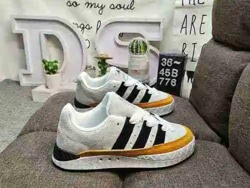 776D/adidas adic mocasines "Shark mocasines" Nuevo lanzamiento de la marca Co, uniendo man