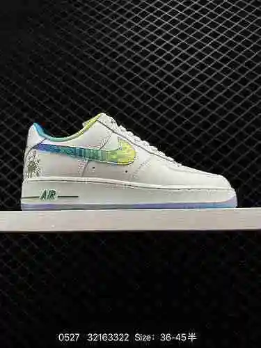 Zapatilla casual Nike Air Force Low Air Force One de caña baja. El rendimiento de amortiguación suav