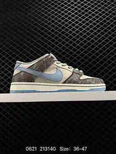 2 nivel de empresa Crenshaw Skate Club x Nike SB Dunk Low Versión hawaiana de capa completa con deta