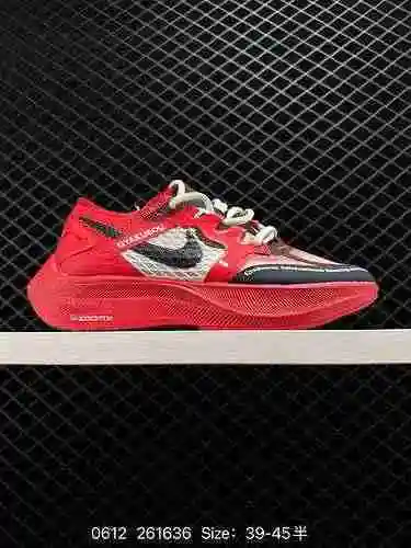 8 NK ZoomX Vaporly Next% de nivel empresarial, 2 zapatillas para correr de maratón rotas con detalle
